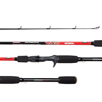 WATERDOG - Caña dos tramos, Macan 2,10mts 15- 30 lbs - MACAN2102-1530