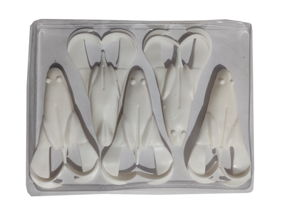 Xfish - Señuelo Soft Silicona P17 Rana x 5, largo 9cm, 16gr
