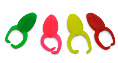 Xfish - Señuelo Soft Silicona P19 Rana x 5, largo 9cm, 13gr
