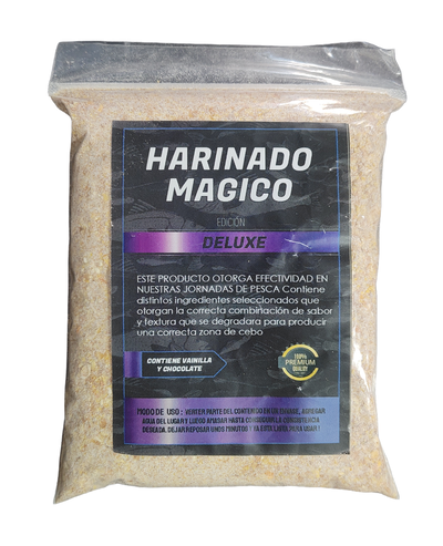 Harinado Magico 1/2 kg Deluxe, dulce con Vainilla y chocolate