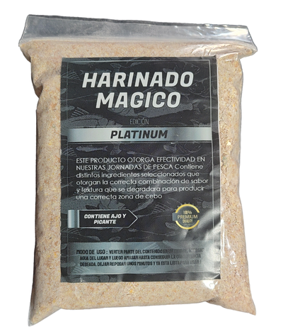 Harinado Magico 1/2 kg Platinum, con ajo y picante