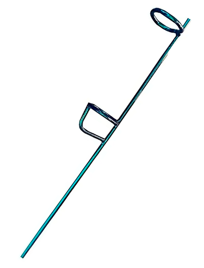 Posacaña 40 cm hierro redondo Posa Caña