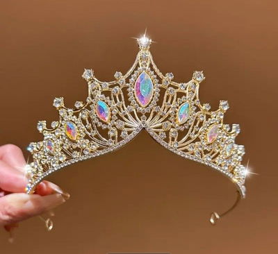 Corona Lulu Tornasol Dorada IMP