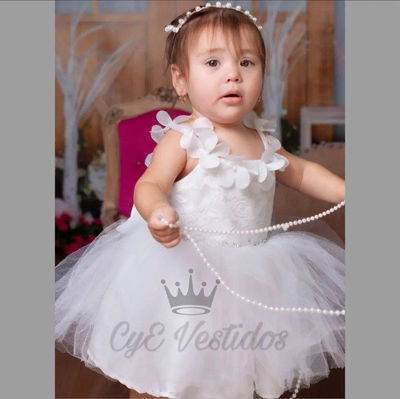 Flores 3D con tirantes corto