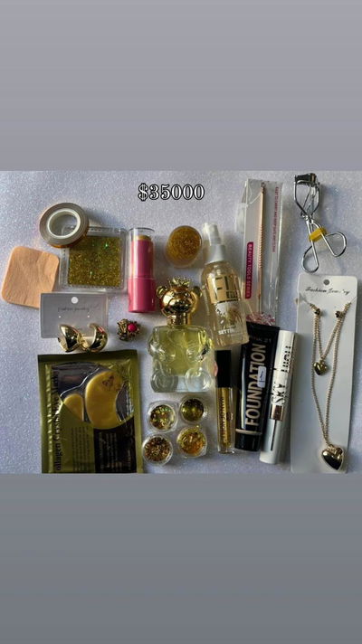 KIT DORADO CON PERFUME