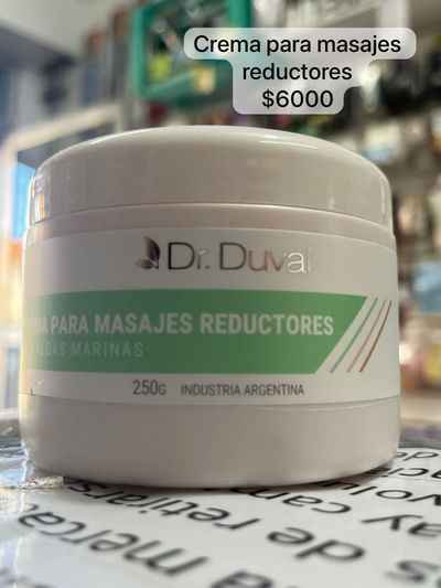 CREMA PARA MASAJES RUDUCTORES 