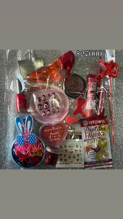 KIT ROJO CON PERFUME