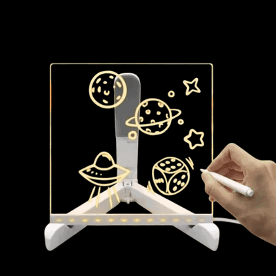 PIZARRA LED MARCADORES 15X15CM LED-83052