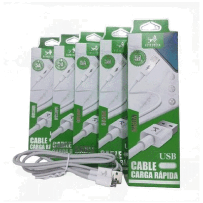 CABLE DE DATOS MICRO USB 5A ROYALCELL RC-Y00