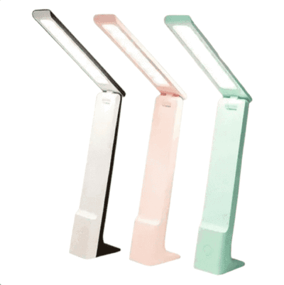 LÁMPARA VELADOR TACTIL PLEGABLE BLANCA/CALIDA