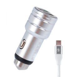 CARGADOR AUTO TIPO C (2USB) 3.1 ESTRUENDO KARSEN