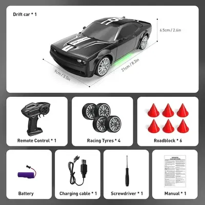 AUTO DE DRIFT C/ CONTROL REMOTO FQD15