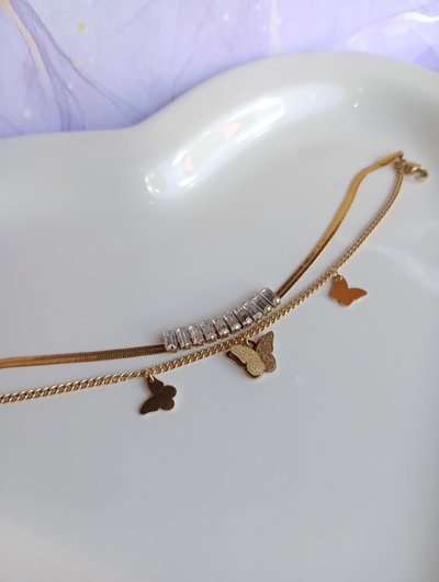 Pulsera Butterfly Gold
