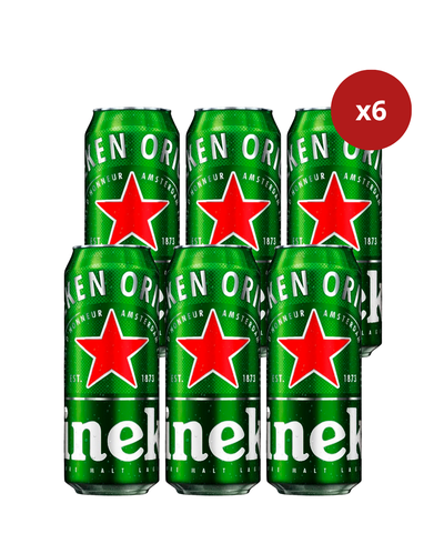 Combo Heineken Lata x6