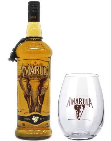 Amarula Gold 750 Ml Con Vaso