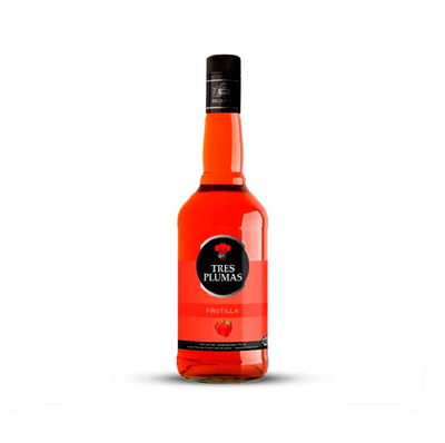 Tres Plumas Frutilla 750 Ml 