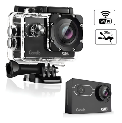 Camara Deportiva Capture One 1080p Hd 30mp - Sumergible 30m Wifi Camara De Acción