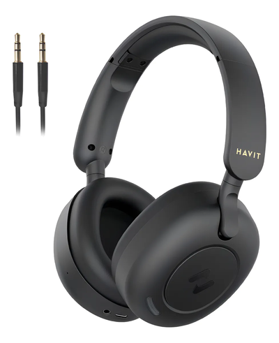 HAVIT H655BT Anc Audífonos Inalámbricos Bluetooth Diadema Cancelación De Ruido Auriculares