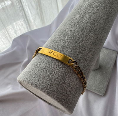 Pulsera Milan Slim Dorado