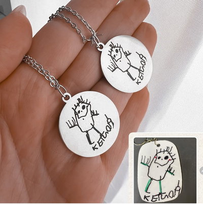 Collar con Grabado para papá