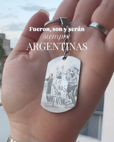 Llavero/Collar Edición Especial – Las Malvinas son Argentinas 🇦🇷