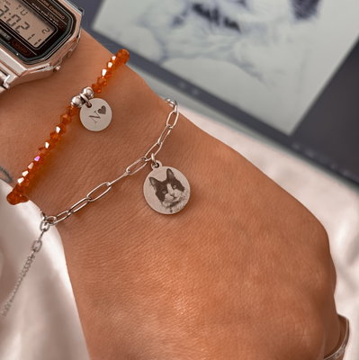 Pulsera con Foto Grabada 1.5cm