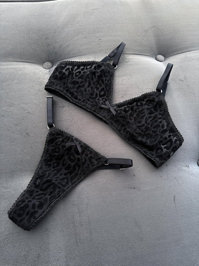 Set Lola Print Negro