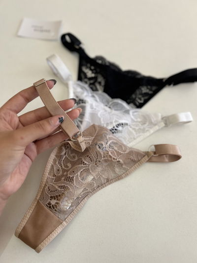 Less encaje elástico ancho