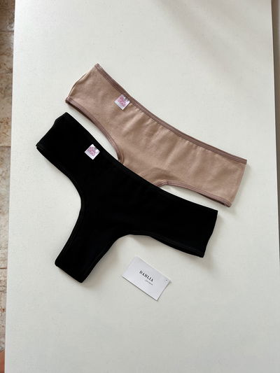 Culotteless algodón