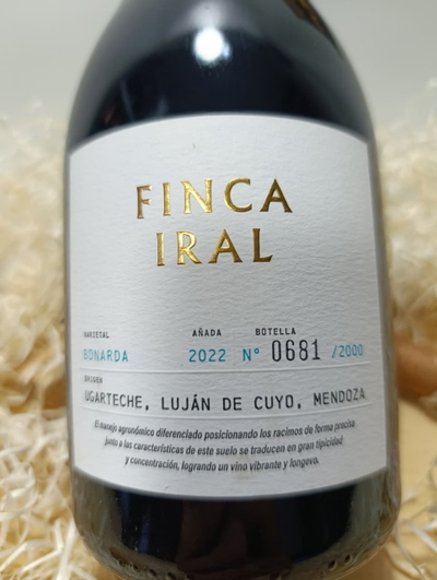 Finca Iral | Exclusive Rows | 2000 botellas | Bonarda 2022