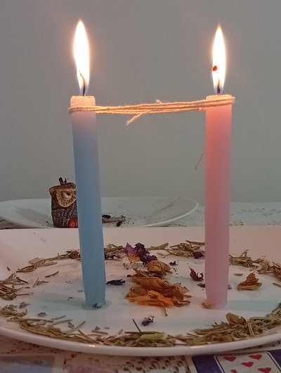 Ritual de Corte Energético con velas🕯️✂️💫