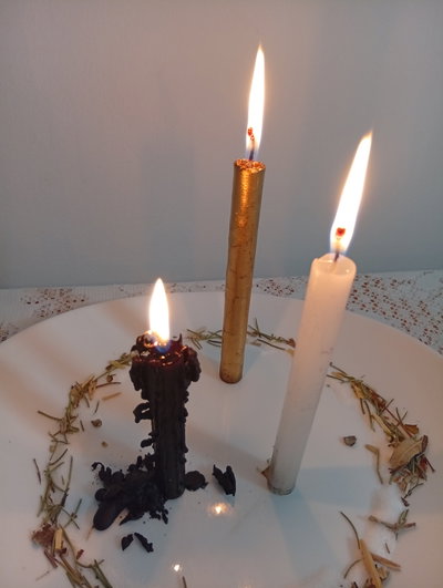 Ritual de Limpieza energética con velas 🕯️