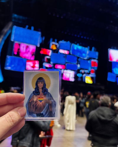 ESTAMPITA PLASTIFICADA: KATY PERRY