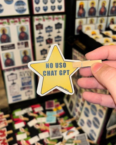 STICKER ESTRELLA: NO USO CHAT GPT