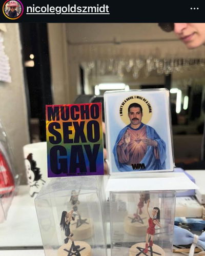 ESTAMPITA PLASTIFICADA: FREDDIE MERCURY