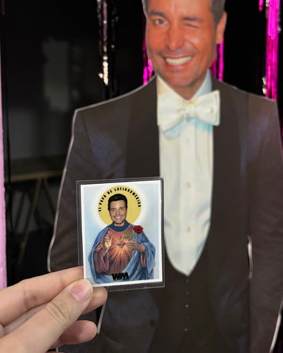 ESTAMPITA PLASTIFICADA: CHAYANNE