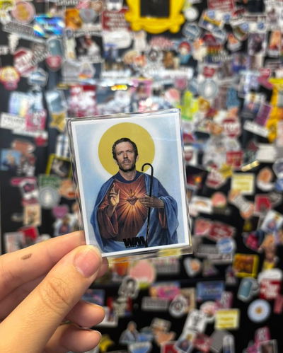 ESTAMPITA PLASTIFICADA: HOUSE