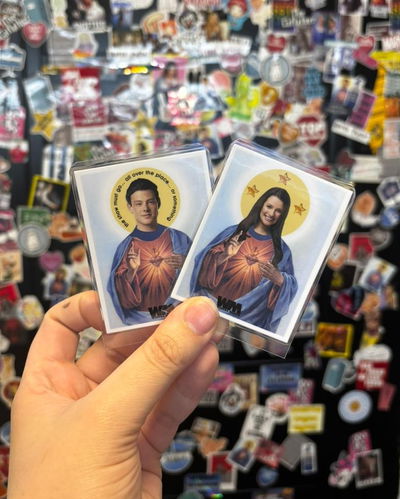 ESTAMPITA PLASTIFICADA: GLEE X2