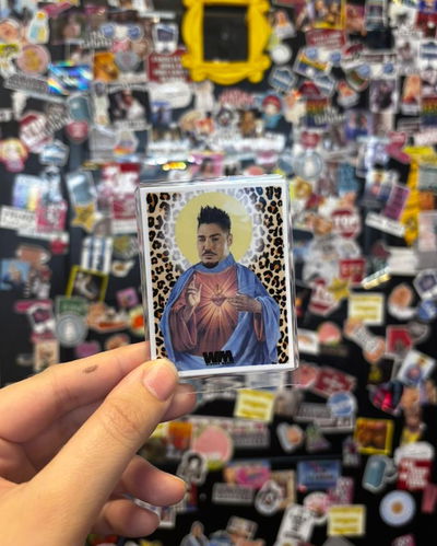 ESTAMPITA PLASTIFICADA: RICKY FORT