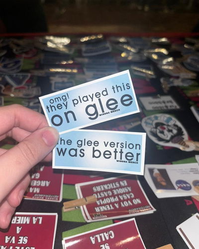 STICKER GLEE (X2)