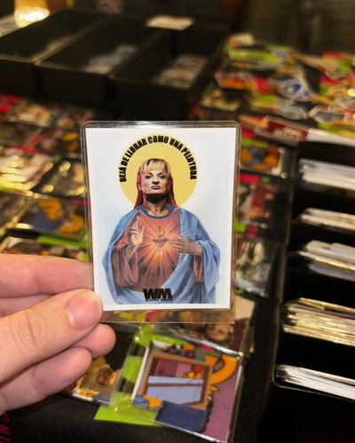 ESTAMPITA PLASTIFICADA: LA LOCOMOTORA (DEJÁ DE LLORAR)