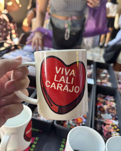 TAZA CANDY HEART: VIVA LALI CARAJO
