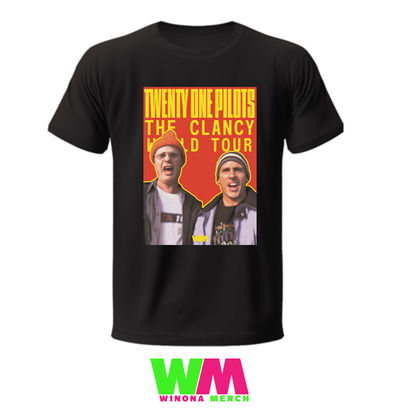 REMERA THE OFFICE + TWENTY ONE PILOTS