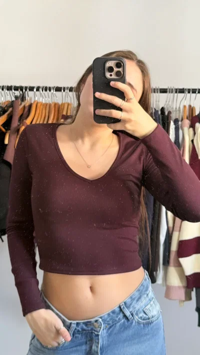 Remera de Morley Escote V M/L