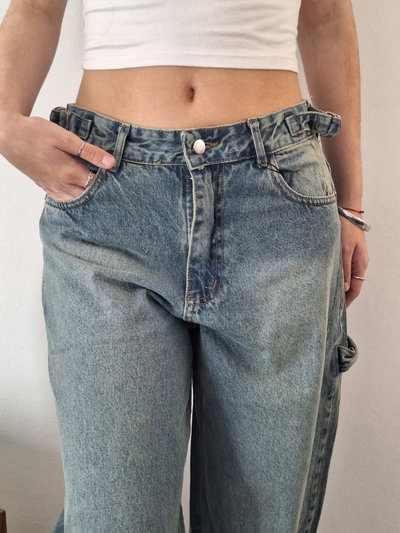 Baggy Carpintero Azul Oxido 