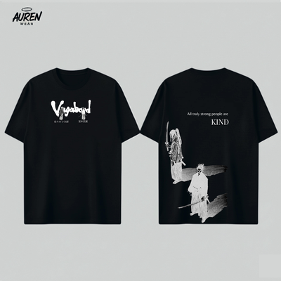 Remera Miyamoto Kind (Negra)