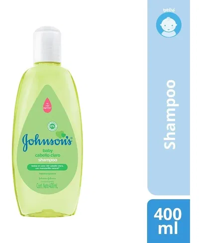 Shampoo Johnson's Baby Cabello Claro Con Manzanilla - 400ml