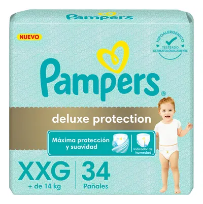 Pañales Pampers Deluxe Protection