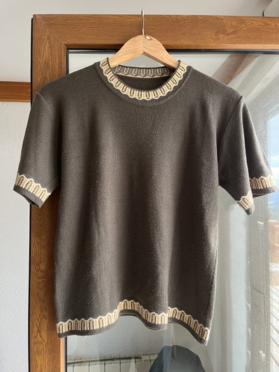 Sweater manga corta 