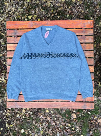 Sweater MS celeste
